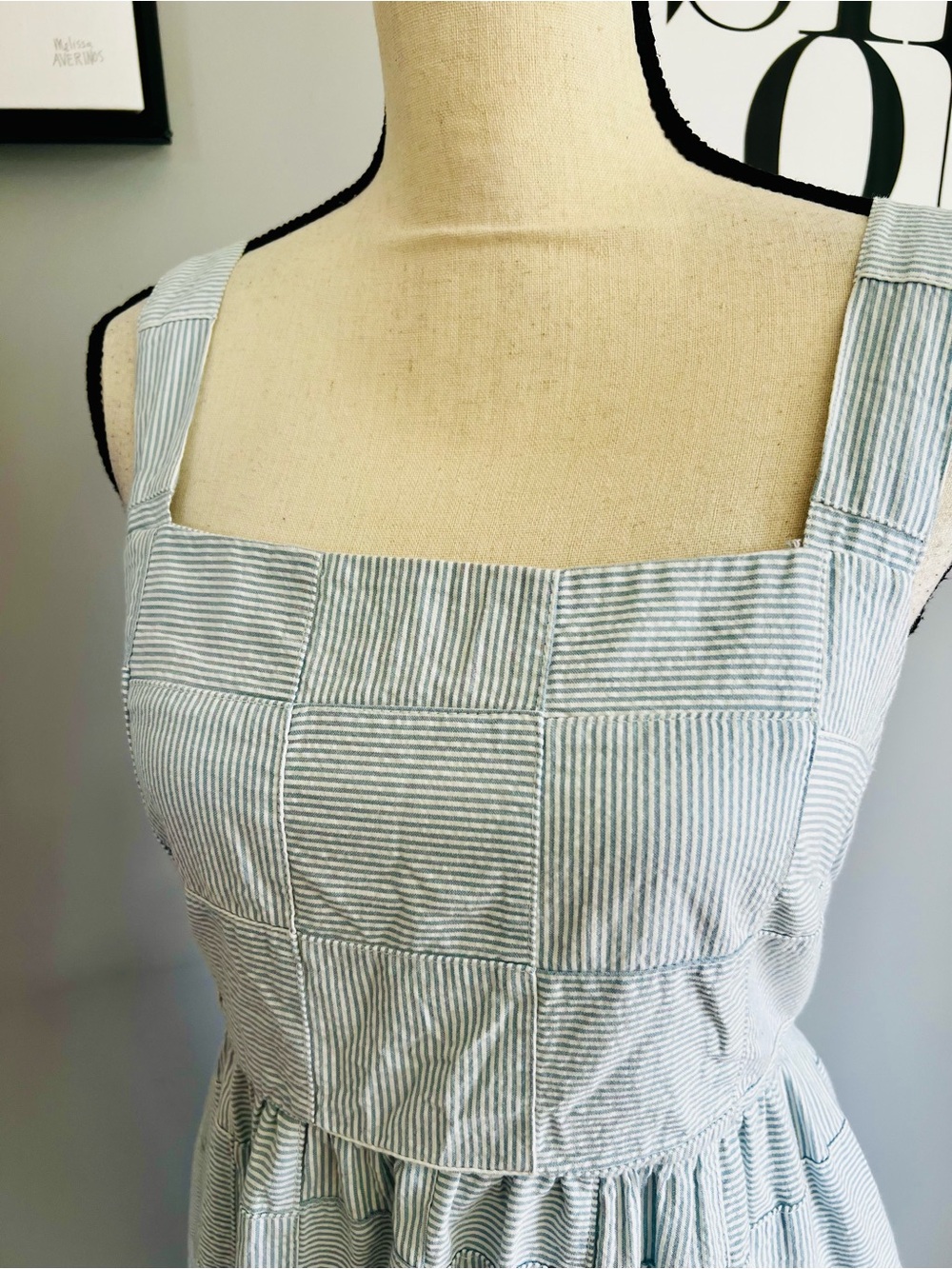 Madewell Cicely Tiered Midi Dress in
Patchwork - Picture 4 of 10